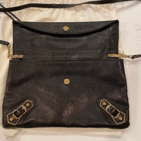 Balenciaga Metallic Edge Classic Envelope Clutch Bag - Picture 3 of 5